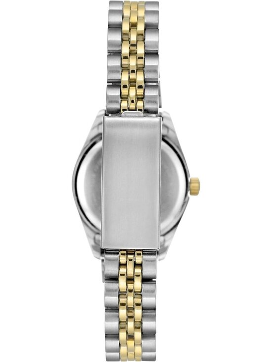 Armitron Women Silver White Genuine Crystal Accented Bracelet Round Luxury Watch main image 4